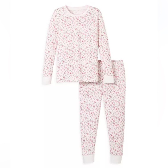 Petite Plume Girls Dorset Tight Fit Pajamas Pima Cotton - Picture 1 of 10